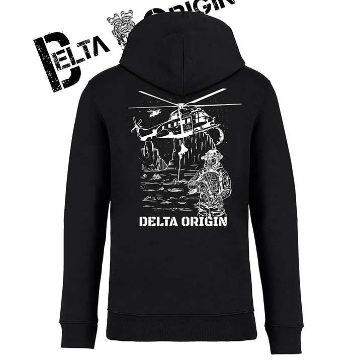 Sweat Capuche Delta Origin "RECO"